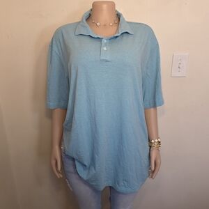 ☆Peter Millar Light Blue Polo Shirt☆